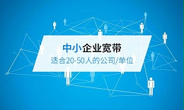 20-50人企業(yè)寬帶 20-50人企業(yè)寬帶